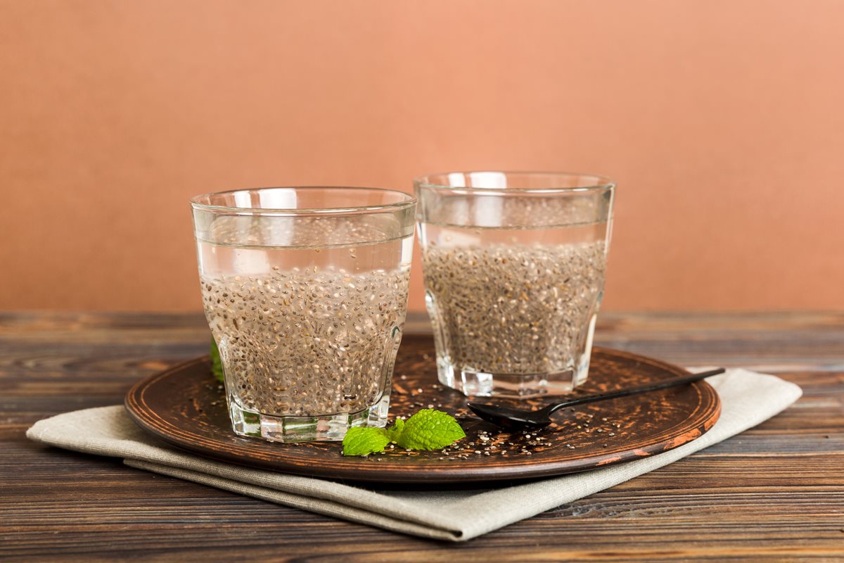Agua com chia 2