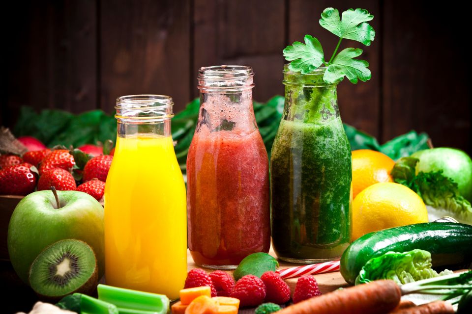 Sucos Detox E Coloridos