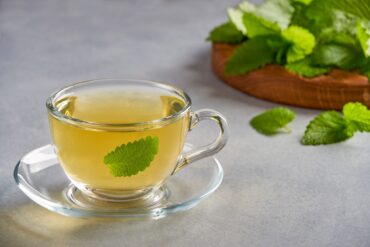 Cha de menta cha de hortela