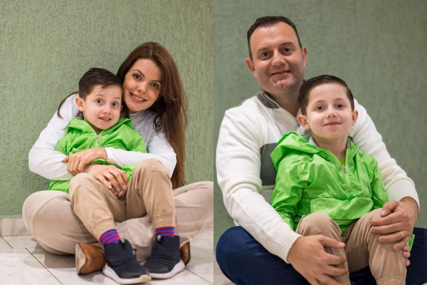 Familia promove campanha de arrecadacao para custear tratamento para menino com doenca rara 2