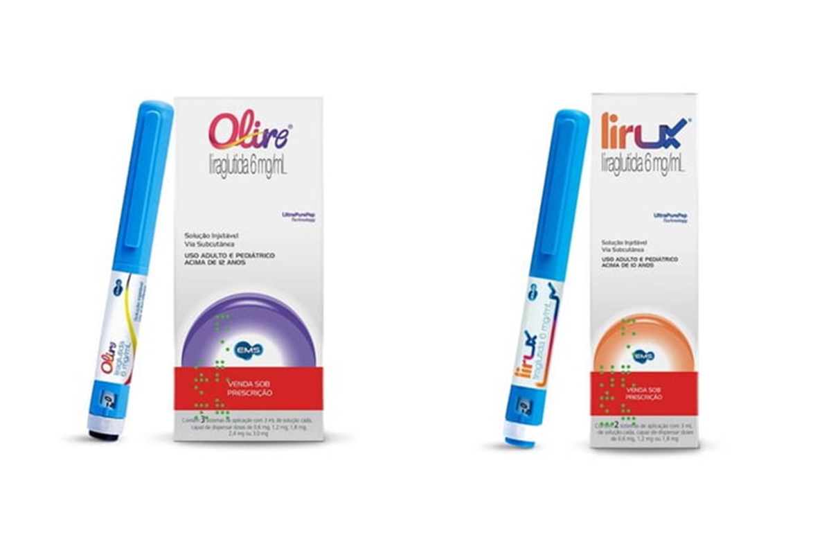 Primeiras canetas de liraglutida da ems chegam as farmacias na proxima segunda feira