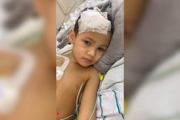 Henrique apos a cirurgia