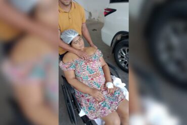 Mulher soro imunidade indo pro hospital