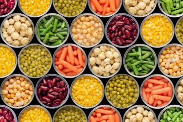 Alimentos enlatados materia