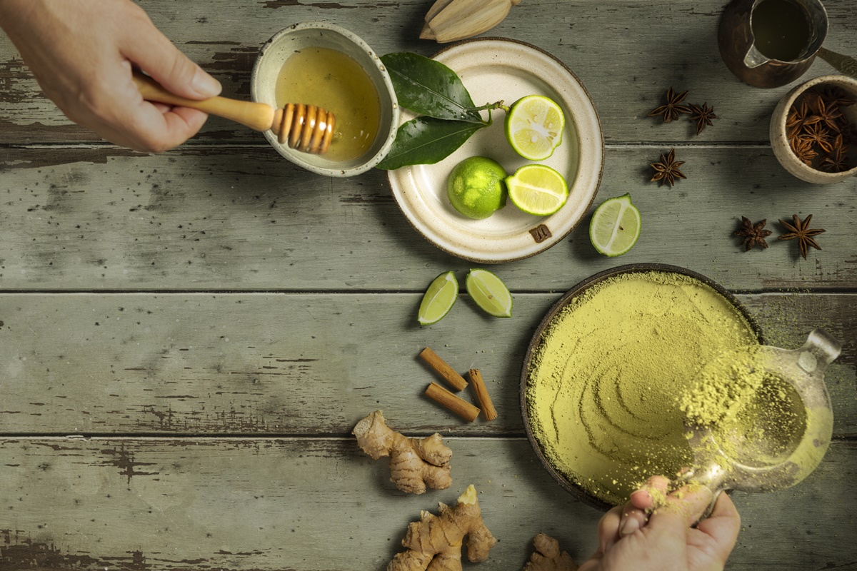 Cha de gengibre e limao 1