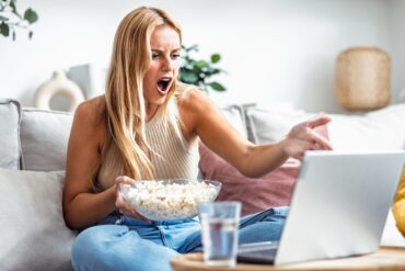 Choro com filme materia